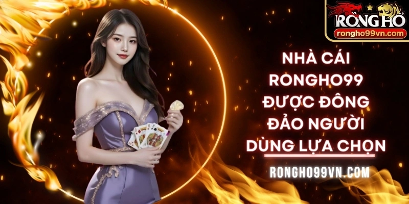 Nhà cái Rongho99 được đông đảo người dùng lựa chọn